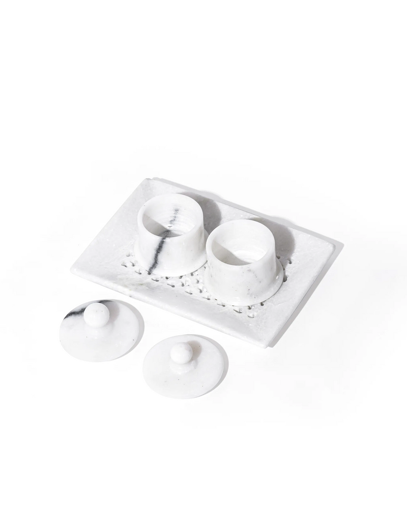 Marble Offering Set