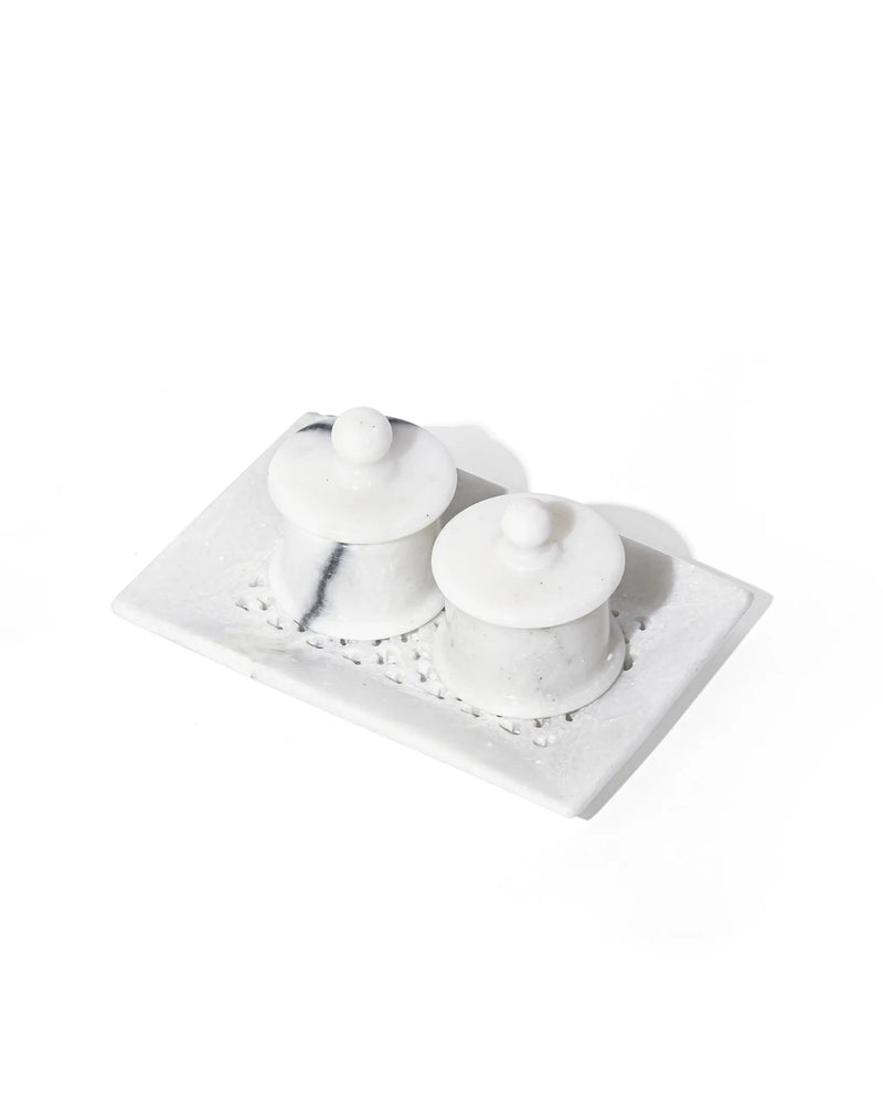Marble Offering Set