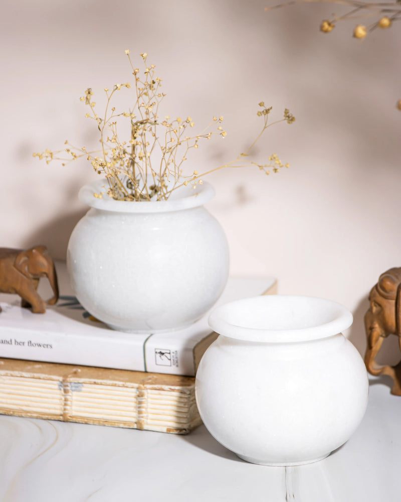 luxury marble kalash set