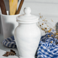 White Marble Ginger Jar 
