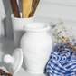 White Marble Ginger Jar – Elegant & Decorative Accent by Atrikala